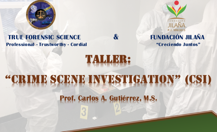 Half Poster Taller CSI Bolivia, 2018